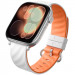 Ремешок BlueO Lollipop Silicone для Apple Watch 42(ser.1-3)/44/45/46/49mm (White Orange)