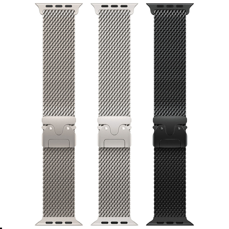 Ремешок Hoco WA33 Original series umbrella buckle Milanese steel strap для Apple watch 38/40/41/42mm
