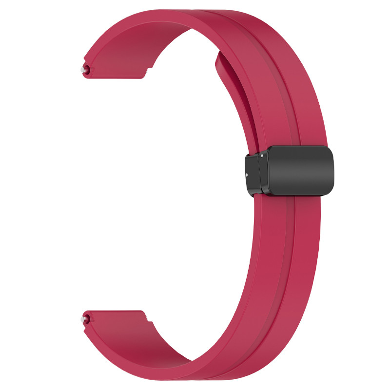 Фото Ремешок Line Magnetic для Xiaomi Mi Band 9/8/10 (Красный / Red) на vchehle.ua