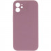 Silicone Case Square Full Camera Protective (AA) NOLOGO на Apple iPhone 11 (6.1") (Ліловий / Lilac Pride)