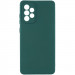 Силіконовий чохол Candy Full Camera на Samsung Galaxy A52 4G / A52 5G / A52s (Зеленый / Dark green)