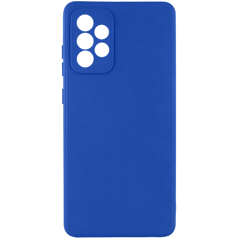 Силіконовий чохол Candy Full Camera на Samsung Galaxy A52 4G / A52 5G / A52s (Синій / Dark Blue)