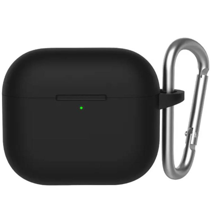 Силиконовый футляр BlueO Liquid silicone для наушников Airpods 4 (Black)