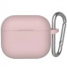 Силиконовый футляр BlueO Liquid silicone для наушников Airpods 4 (Pink)
