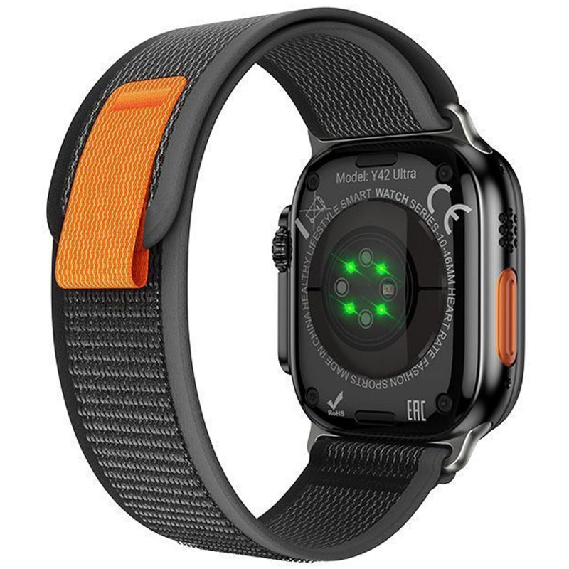Смарт-часы Hoco Y42 Ultra Smart sports watch (call version) (Black) в магазине vchehle.ua