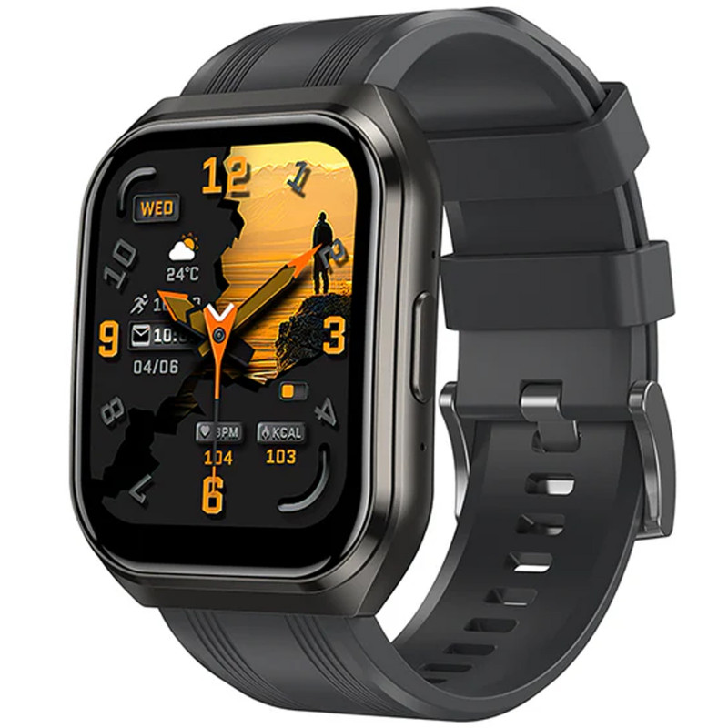 Смарт-годинник Hoco Y44 Smart sports watch (call version) (Black)