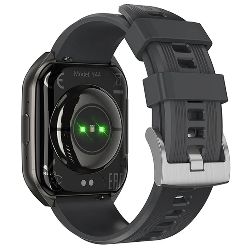 Фото Смарт-годинник Hoco Y44 Smart sports watch (call version) (Black) в маназині vchehle.ua