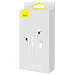 Фото Стерео навушники Baseus Encok CZ19 Type-C (A00182201) (Moon White) на vchehle.ua