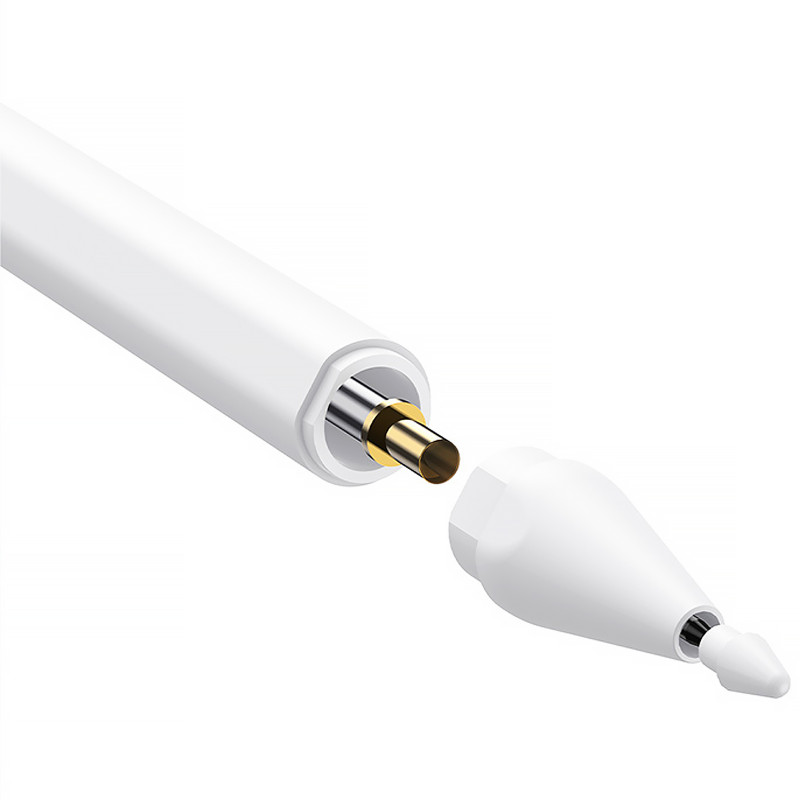 Фото Стилус Baseus Smooth Writing Lite 2 Series with LED Indicators (P80015802213) (Moon White) в магазине vchehle.ua