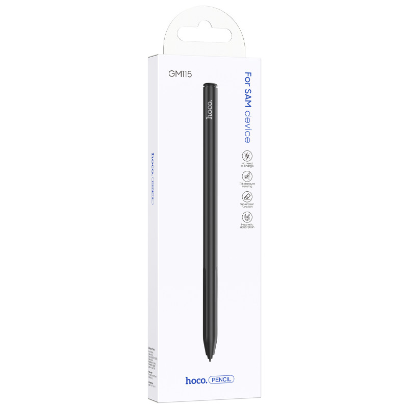 Фото Стілус Hoco GM115 Smart for Galaxy/Lenovo/Asus/Dell (Black) на vchehle.ua