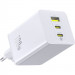 Фото СЗУ Baseus EnerFill FE11 Fast Charger PD100W+QC3.0 (1USB-A/2C) (P101821) (Moon White) в магазине vchehle.ua