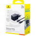 Фото СЗУ Baseus Palm Fast Charger 20W (1USB-C) + кабель Type-C to Lightning (E01164) (Cluster Black) в магазине vchehle.ua