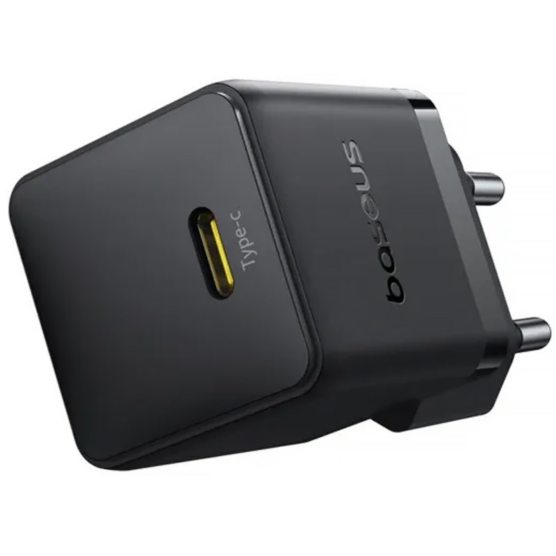 Фото МЗП Baseus Palm Fast Charger 20W (1USB-C) + кабель Type-C to Type-C (P10111602) (Cluster Black) в маназині vchehle.ua
