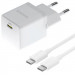 МЗП Baseus Palm Fast Charger 20W (1USB-C) + кабель Type-C to Type-C (P10111602) (Moon White)
