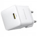Фото МЗП Baseus Palm Fast Charger 20W (1USB-C) + кабель Type-C to Type-C (P10111602) (Moon White) на vchehle.ua