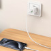 Купити МЗП Hoco C149A Charm PD30W+QC3.0 (1USB-A/1C) + кабель Type-C to Type-C (White) на vchehle.ua