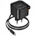 Заказать СЗУ Hoco C153A Changer With Retractable Cable Type-C PD20W (Black) на vchehle.ua