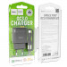 Замовити МЗП Hoco C72Q Glorious QC3.0 18W (1USB-A) + кабель USB to Type-C (Чорний) на vchehle.ua