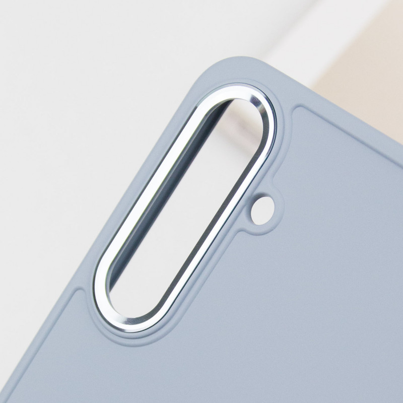 Замовити TPU чохол Bonbon Metal Style на Samsung Galaxy S23+ (Блакитний / Mist blue) на vchehle.ua