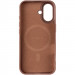 Фото TPU чехол Carbon Protective with Magnetic safe для Apple iPhone 17 (6.3") (Coffee) в магазине vchehle.ua