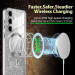 Фото TPU чохол Delight case with Magnetic Safe з захисними лінзами на камеру на Samsung Galaxy S25 FE в маназині vchehle.ua