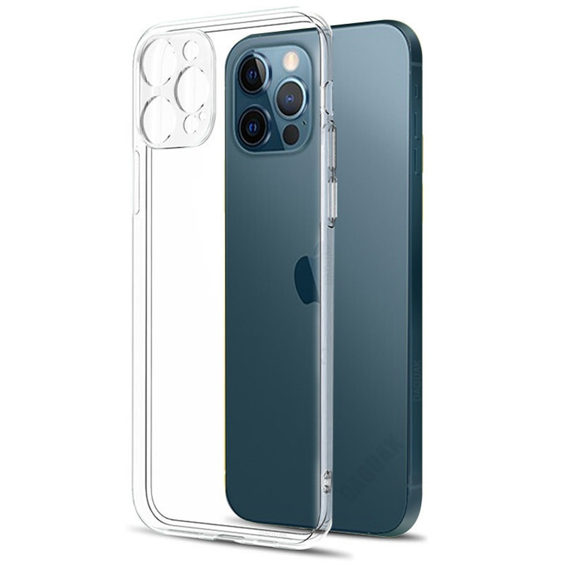 TPU чехол Epic Transparent 1,5mm Full Camera для Apple iPhone 14 Pro (6.1") (Бесцветный (прозрачный))