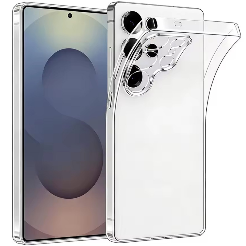 TPU чохол Epic Transparent 1,5mm Full Camera на Samsung Galaxy S26 Ultra (Безбарвний (прозорий))