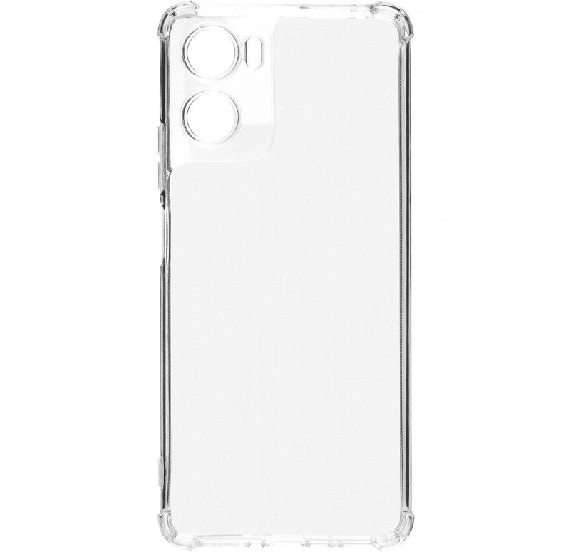 Фото TPU чохол GETMAN Ease logo посилені кути Full Camera на Motorola Moto G06 (Бесцветный (прозрачный)) на vchehle.ua