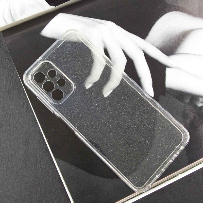 Фото TPU чохол Twinkle з захищеною камерою на Samsung Galaxy A13 4G (Clear) на vchehle.ua