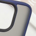 Заказать TPU+PC чехол Metal Buttons для Apple iPhone 16 Pro (6.3") (Синий / Navy Blue) на vchehle.ua