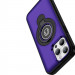 Купити TPU+Textured PC Magnet на Apple iPhone 14 Pro Max (6.7") (Purple) на vchehle.ua