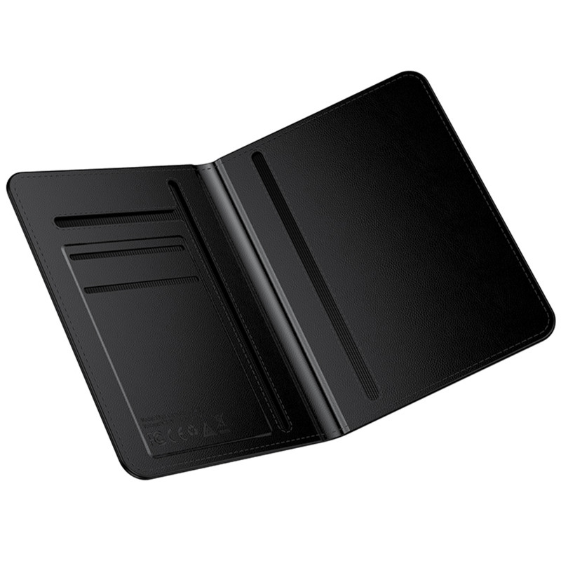 Замовити Трекер Hoco E91G Tiger обкладинка паспорта + БЗП 100 mAh (Black) на vchehle.ua