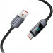 Уцінка Дата кабель Hoco X112 Favor with display USB to Type-C 5A (1m) (М'ята упаковка / Black) в магазині vchehle.ua