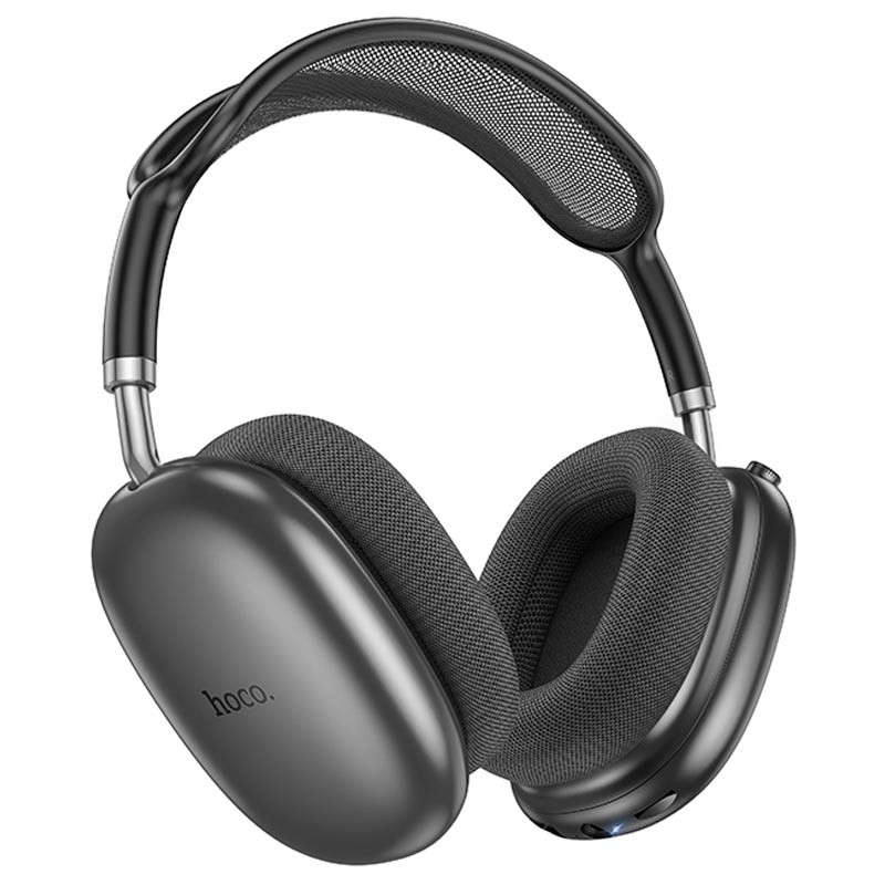 Уценка Накладные беспроводные наушники Hoco W55 Pleasing (Поврежденная упаковка / Deep space gray)