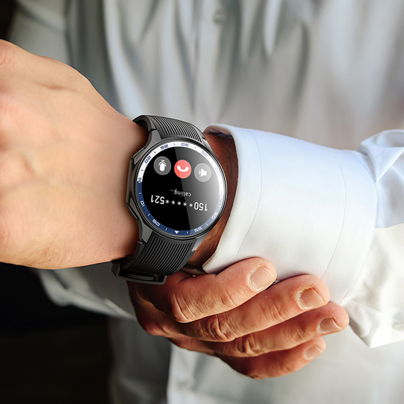 Уцінка Смарт-годинник Hoco Y24 Amoled Smart sports watch (call version) (Розкрита упаковка / Black) в магазині vchehle.ua