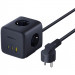 Фото Удлинитель Baseus EnerFill FA11 PD67W+QC3.0 (1USB-A/2C/2Socket) (1.5m) (EFMF67) (Cosmic Black) в магазине vchehle.ua