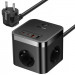 Удлинитель Baseus PowerCombo PD30W+QC3.0 (2USB-A/2C/2Socket) (1.5m) (BPS30)