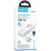 Купить Удлинитель Hoco AC10A Talent PD65W+QC3.0 (2USB-A/2C/1xSocket) (1.5m) (White) на vchehle.ua