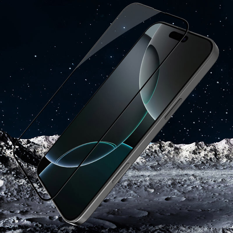 Защитное стекло Nillkin (CP+ max 3D) (full glue) для Apple iPhone 16 Pro (6.3") (Черный) в магазине vchehle.ua
