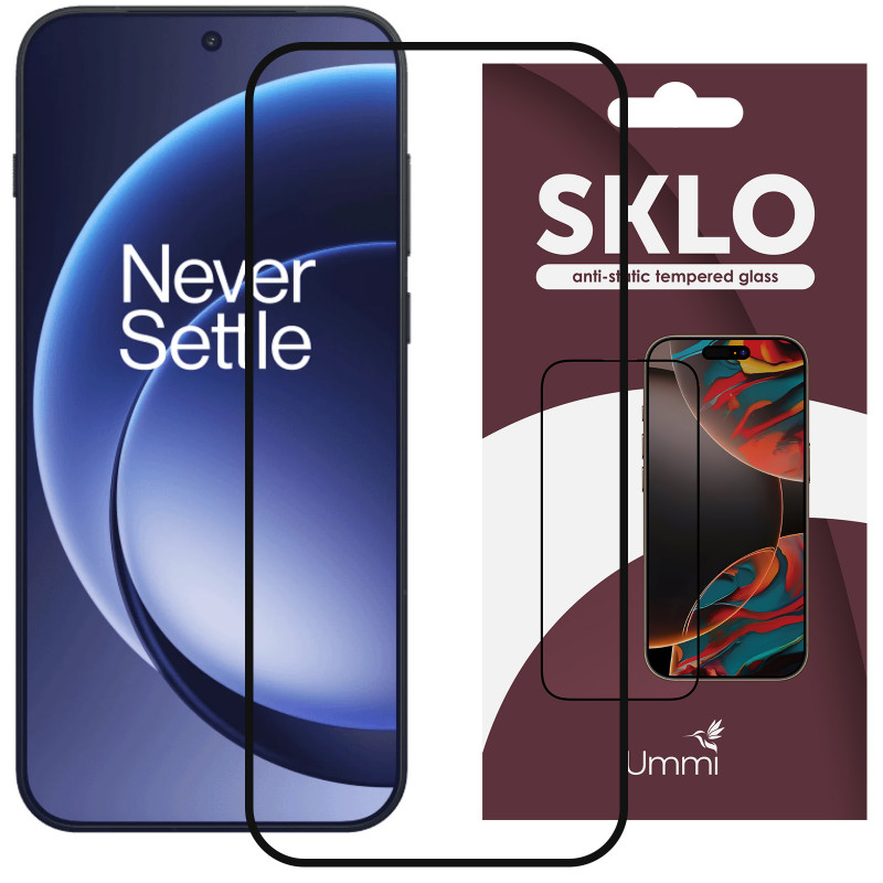 Захисне скло SKLO 3D на OnePlus 15R (Чорний)