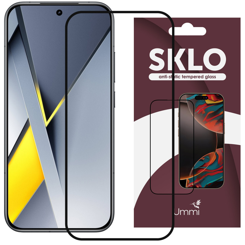 Защитное стекло SKLO 3D для Xiaomi Redmi 15 4G (Global) / 5G