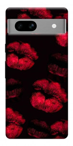 Чехол Kisses on black для Google Pixel 7A