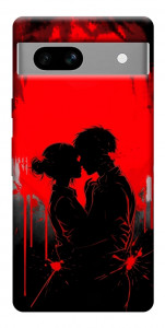 Чехол Silhouette couple для Google Pixel 7A