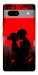 Чехол Silhouette couple для Google Pixel 7A