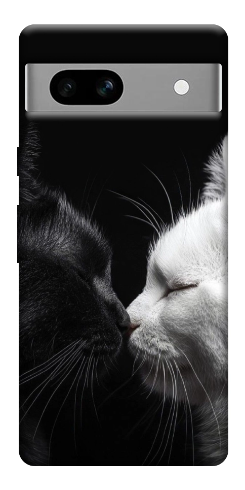 Чехол Black and white cats для Google Pixel 7A