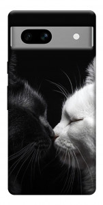 Чехол Black and white cats для Google Pixel 7A