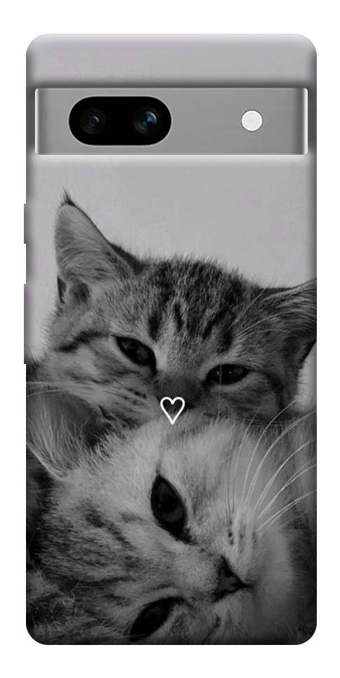 Чохол Grey cats для Google Pixel 7A