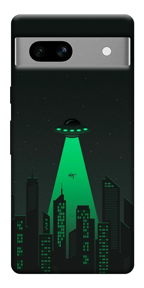 Чохол Green ufo для Google Pixel 7A