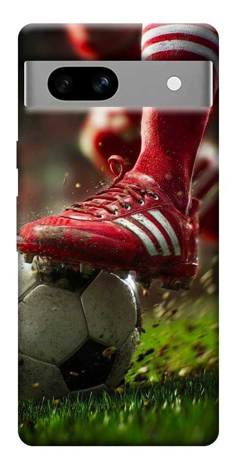 Чехол Сlose up football для Google Pixel 7A