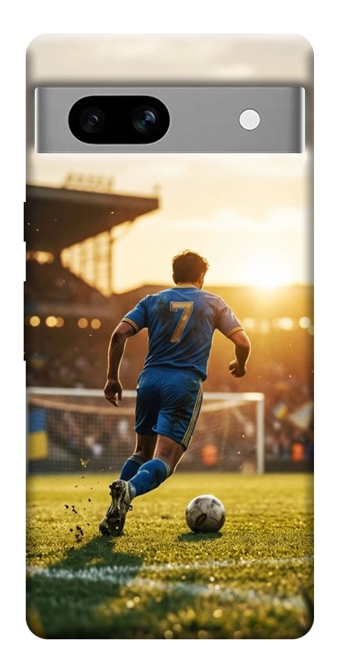 Чехол Football player для Google Pixel 7A